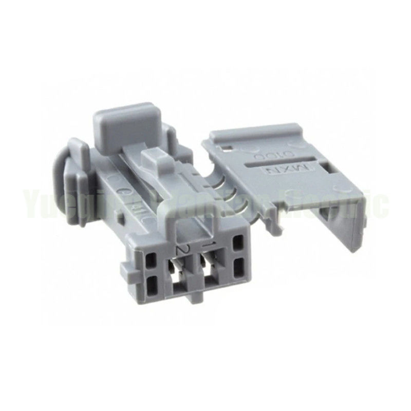 2 دبوس 98817-1028 العلامة التجارية Molex الاتصالات الأرباعية المرفقات وعاء الاتصالات سلسلة الرمادي