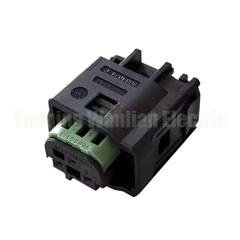 3 دبوس 1-967642-1 968402-1 تايكو السيارات الأسلاك إلى الأسلاك الأسود المقاومة للماء المكونات الإناث سلسلة 0.6