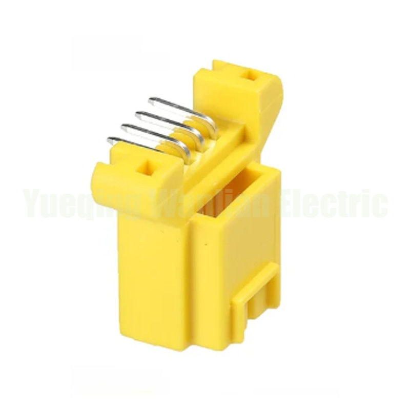4 دبوس 1743218-5 البلاستيكية السكن الأسلاك السيطرة سوكيت سيارات ربط PCB