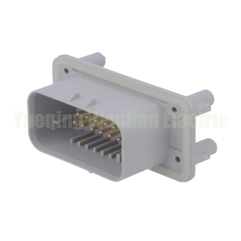 23 دبوس 776228-4 رأس PCB مغلقة مغلقة للماء لمعطف الأسلاك النهائي للوحة ECU