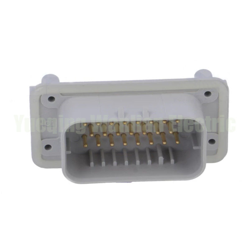 23 دبوس 776228-4 رأس PCB مغلقة مغلقة للماء لمعطف الأسلاك النهائي للوحة ECU