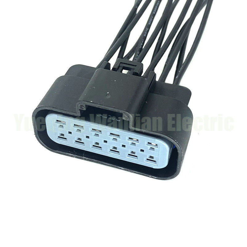 12 الدبوس 15326910 15436200 سوكت السيارات الاتصال الوقائي للماء للسيارات الكهربائية الإناث للسيارات كابلات الأسلاك