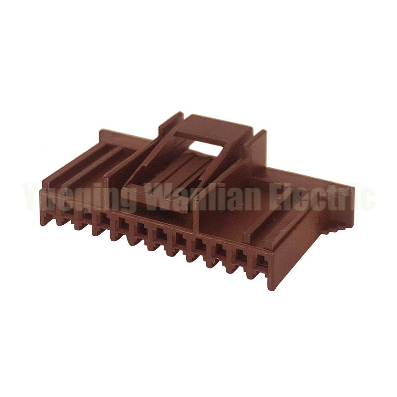 12 دبوس 211PC122S1017 الإناث غير مغلق المرفق الآلي المرفق البني لون FCI