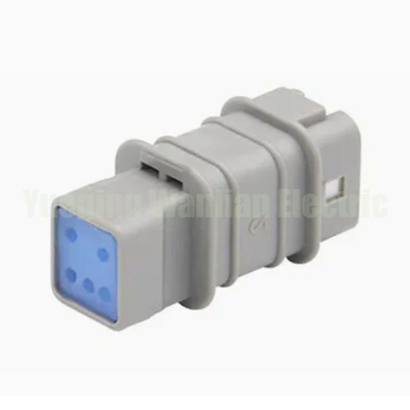 5 دبوس 05T-JWPF-HHLE-D التيار الصغير الرمادي المقاوم للماء