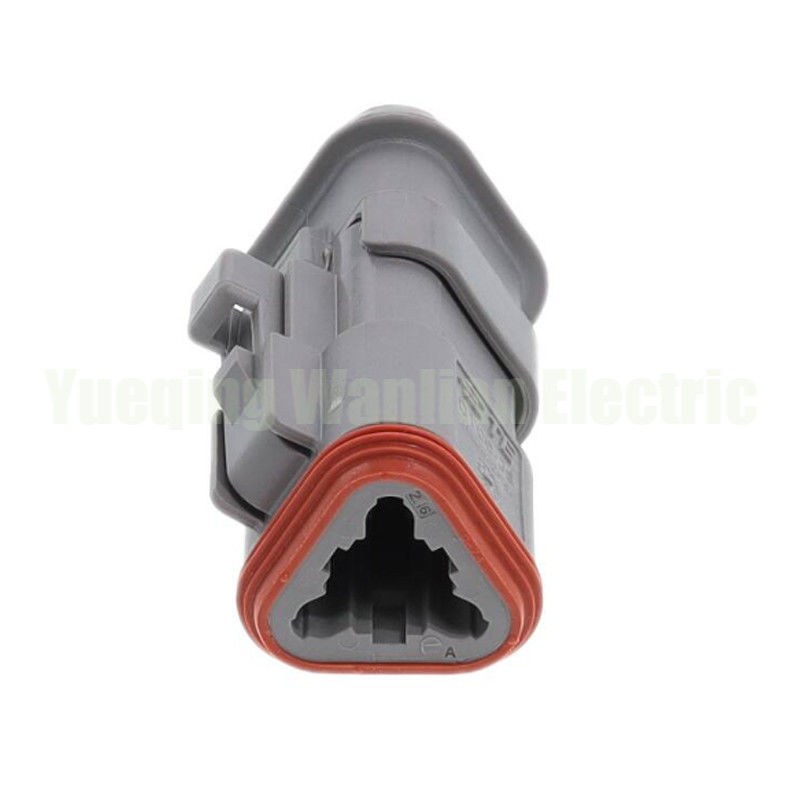3 دبوس DT06-3S-CE04 رابط السيارات غطاء الذيل المسطح المقاوم للماء وصلة في السلكية ربط السلك WL3032T3-1.6-21